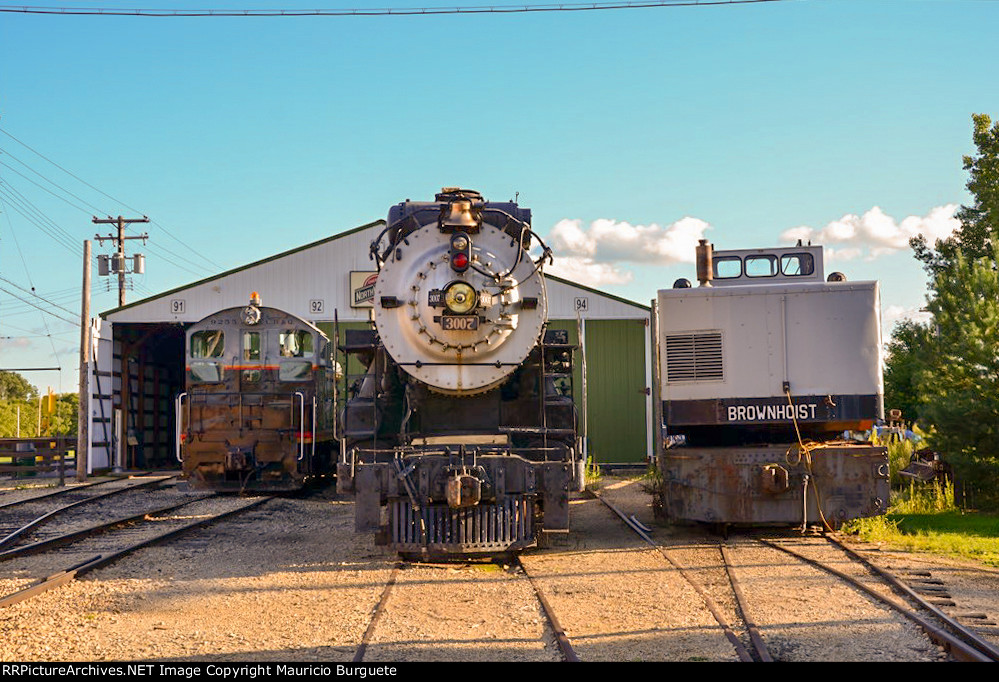 Chicago Burlington & Quincy 4-6-4 Steam Locomotive